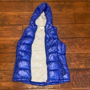 Tangerine Royal Blue Puffer Vest
